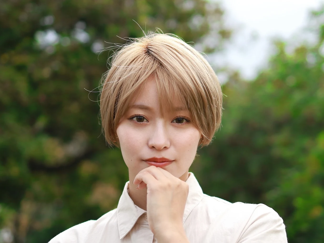 ショートボブスタイル